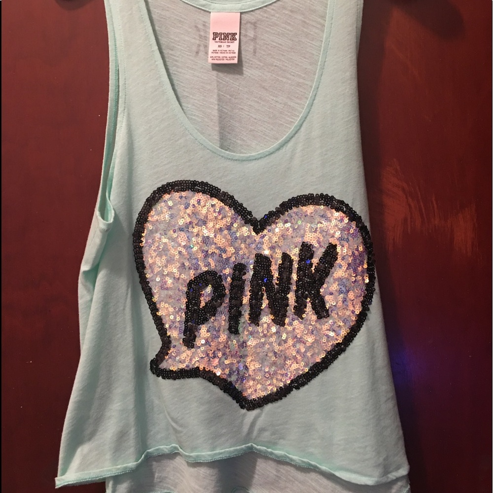 Sequins Crop Top.